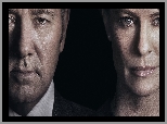 Serial, House of Cards, Aktor, Kevin Spacey, Aktorka, Robin Wright