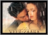 Veer Zaara, deszcz, Preity Zinta, Shahrukh Khan