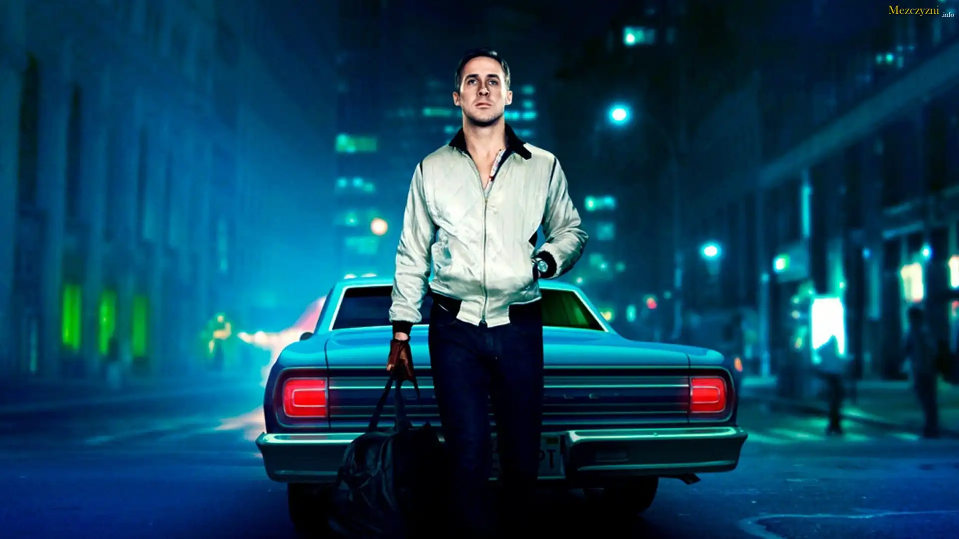 Film, Drive, Aktor, Ryan Gosling, Miasto, NocÄ…