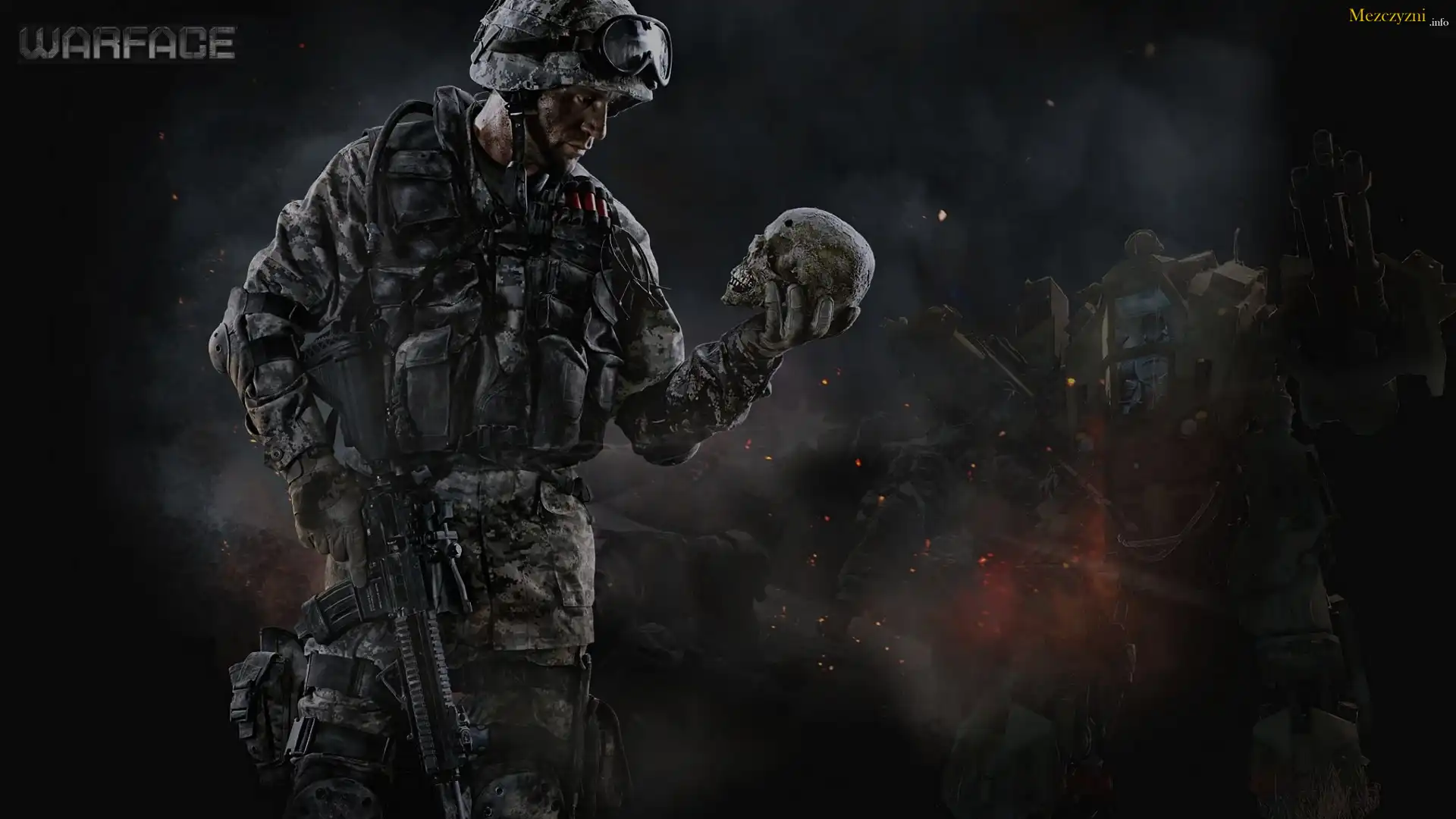 Gra, Warface, Żołnierz, Czaszka