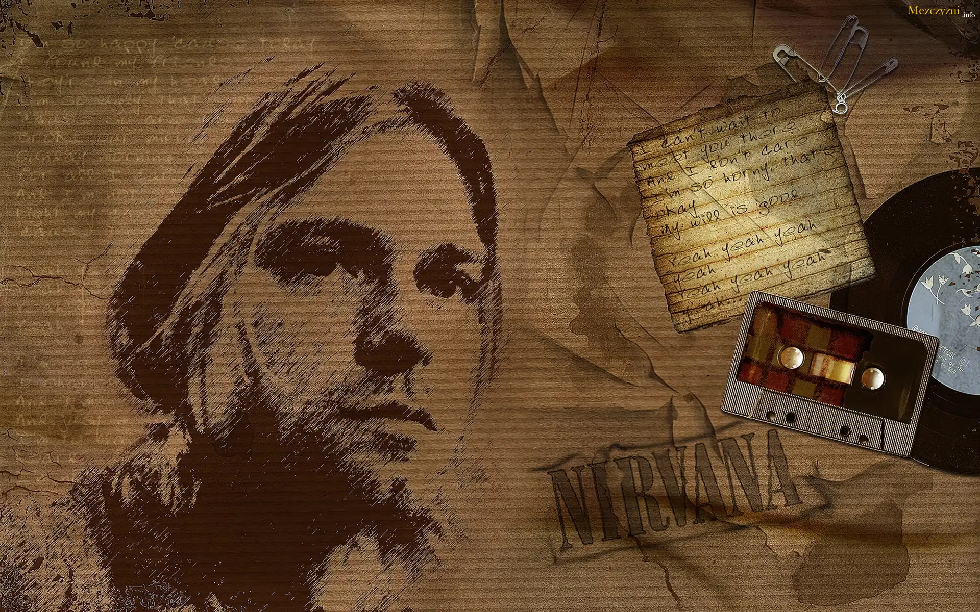 Kurt Cobain, Nirvana, Taśma, Płyta